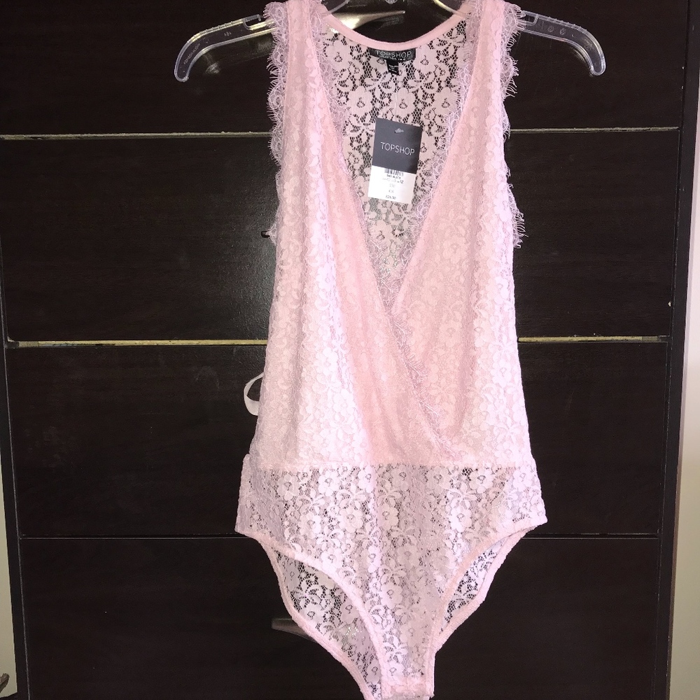 Topshop Lace Bodysuit